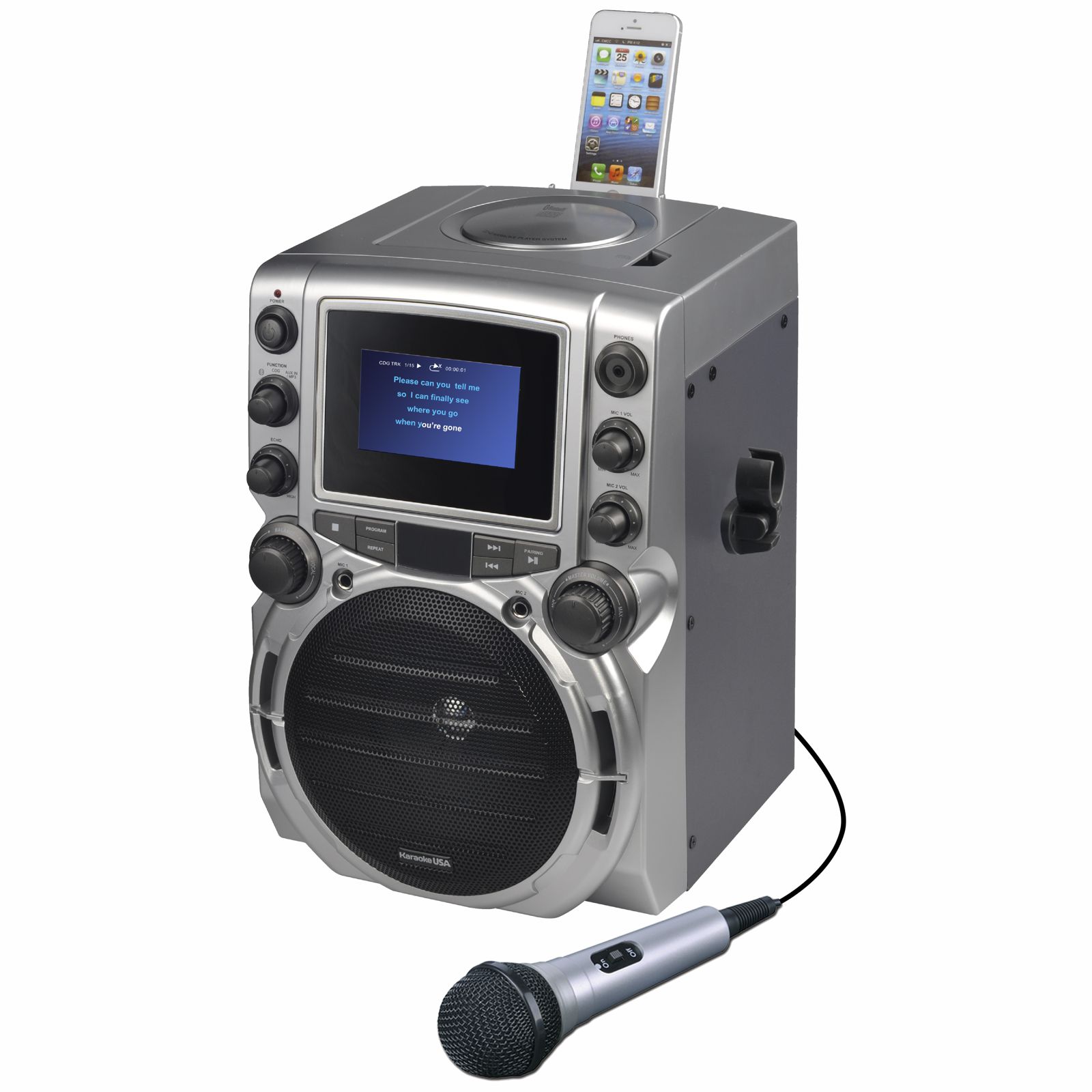 GQ743 - CDG Karaoke Machine with 4.3 GQ743 - CDG Karaoke Machine with 4.3
